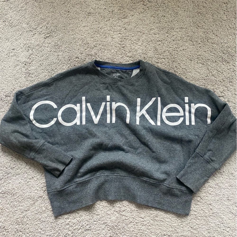Calvin Klein cropped crew neck
